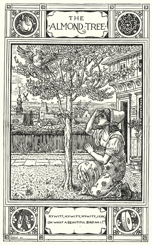 Der Mandelbaum (Stich) von Walter (after) Crane