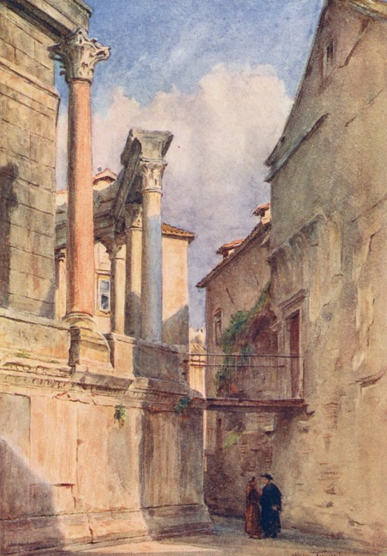 Das Mausoleum, Spalato von Walter Frederick Roofe Tyndale