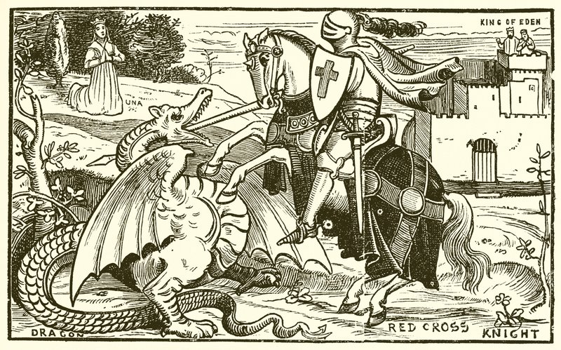 Der Rote Kreuzritter von Walter Jenks Morgan