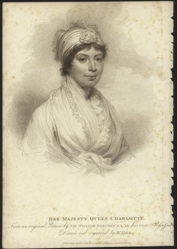 Porträt von Königin Charlotte von William Beechey
