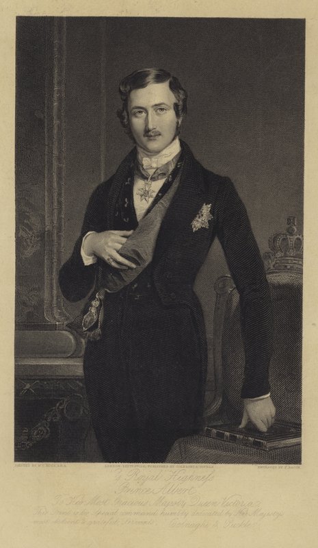 Porträt von Albert, dem Prinzgemahl von William Charles Ross