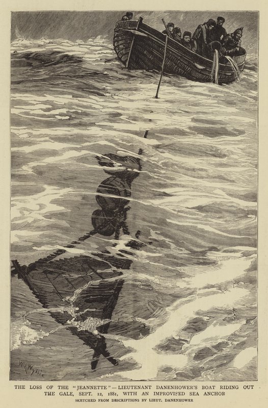 Der Verlust der Jeannette, Lieutenant Danenhower