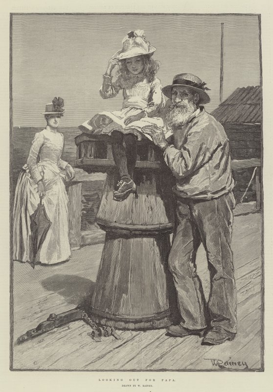 Auf Papa warten von William Rainey