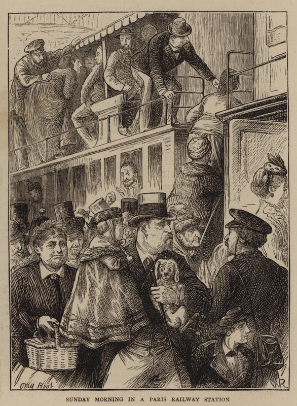 Bilder des Lebens und Charakters in Paris von einem englischen Künstler, V von William Ralston