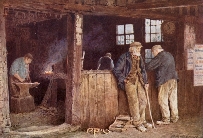 Geerings Schmiede, Rolvenden von William Biscombe Gardner