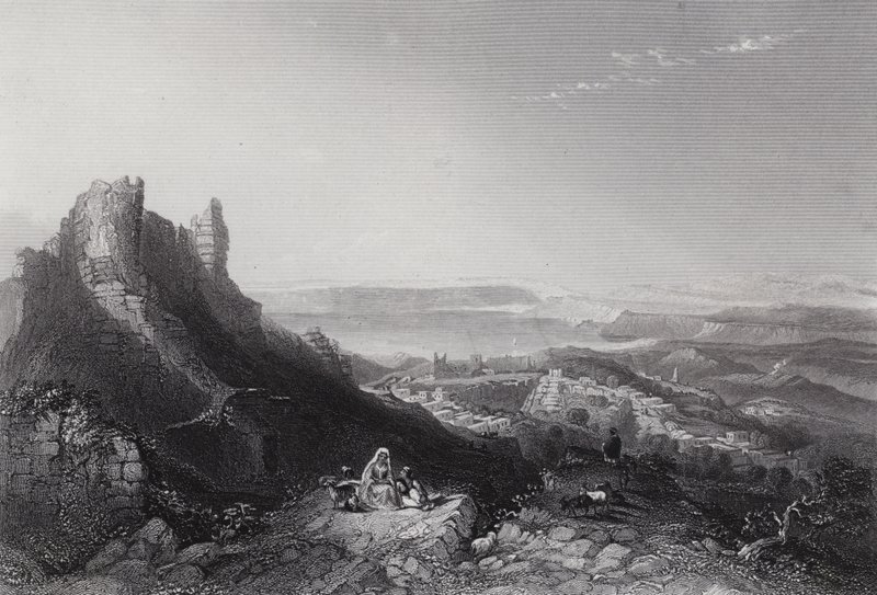 See von Tiberias (Gravur) von William H. Bartlett