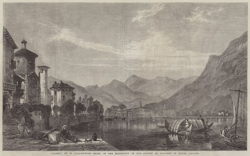 Lugano von William Harding Collingwood Smith