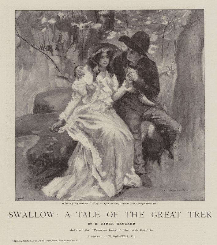 Schwalbe, eine Geschichte des Großen Trecks von William Hatherell