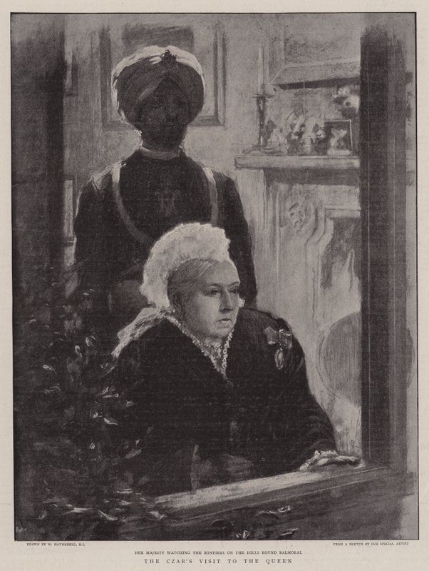 Der Besuch des Zaren bei der Königin von William Hatherell