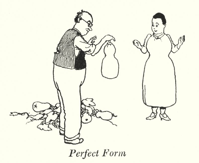 Perfekte Form von William Heath Robinson
