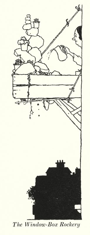 Der Fensterkasten-Felsen von William Heath Robinson