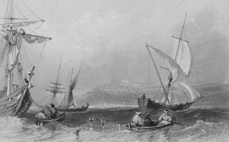 Joppa (Stich) von William Henry Bartlett