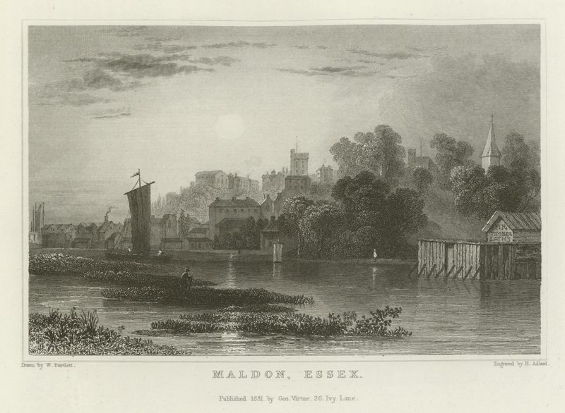 Maldon, Essex von William Henry Bartlett