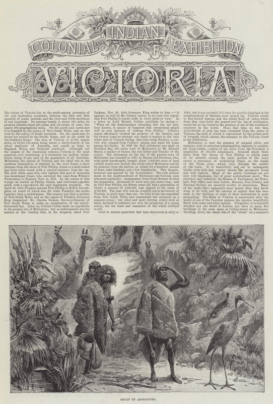Kolonial- und Indische Ausstellung, Victoria von William Heysham Overend