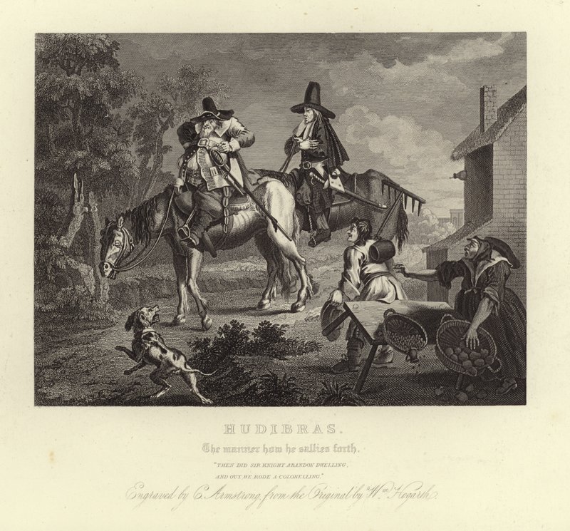 Hudibras von Samuel Butler von William Hogarth