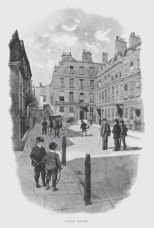 Gough Square von William Luker