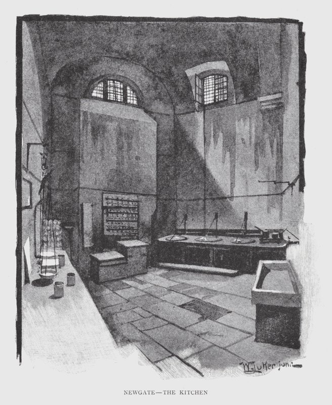 Newgate, die Küche von William Luker