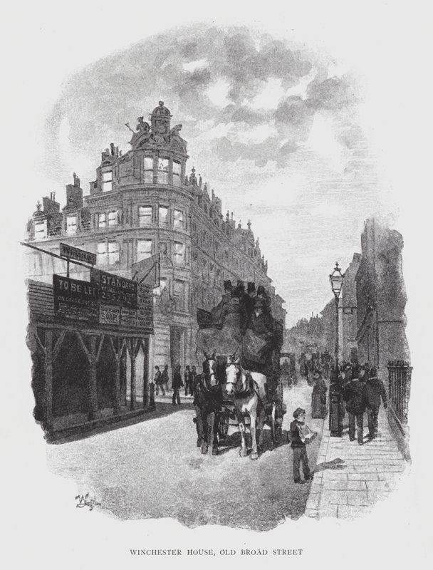 Winchester House, Old Broad Street von William Luker