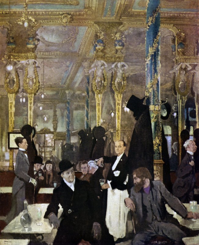 Das Café Royal, London, 1912 von William Orpen
