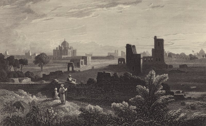 Grabmal von Humayun, Delhi von William Purser