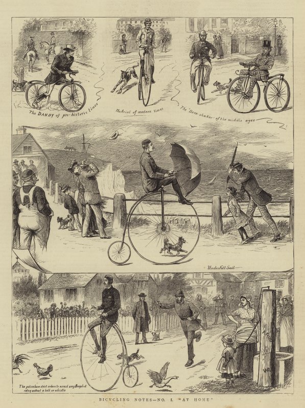 Fahrradnotizen, Nr. I, Zuhause von William Ralston