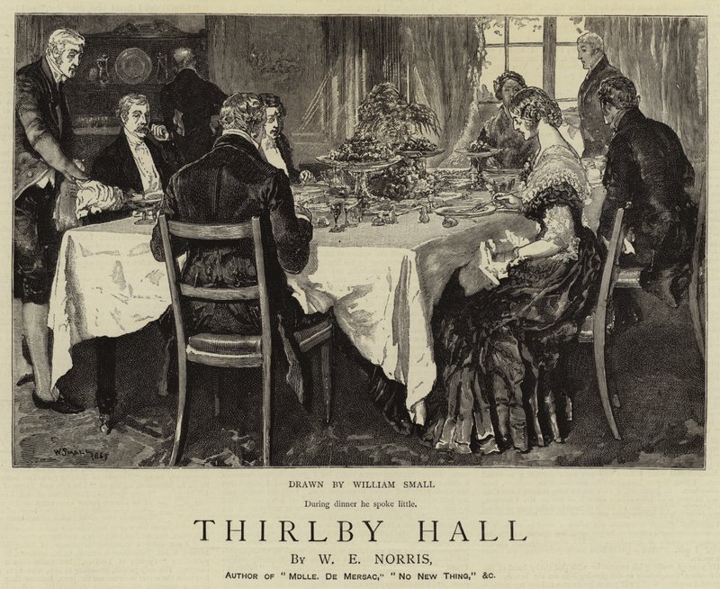 Thirlby Hall von William Small