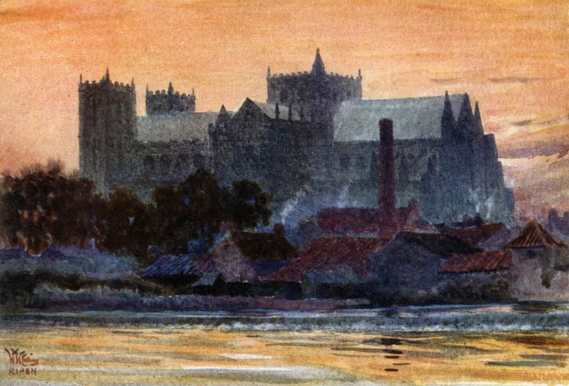 Ripon, die Kathedrale von William Wiehe Collins