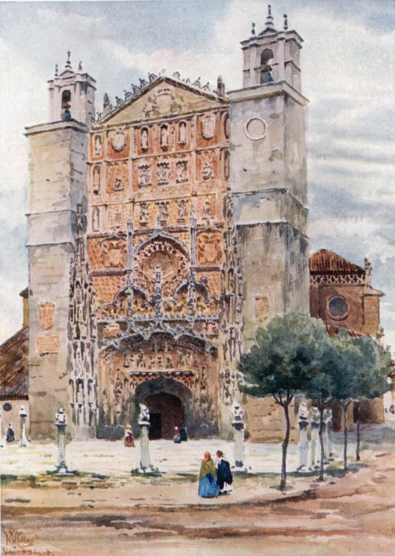 Valladolid, San Pablo von William Wiehe Collins