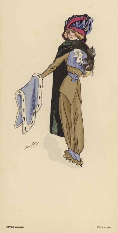 Wintermode 1910-1911 von Xavier Sager