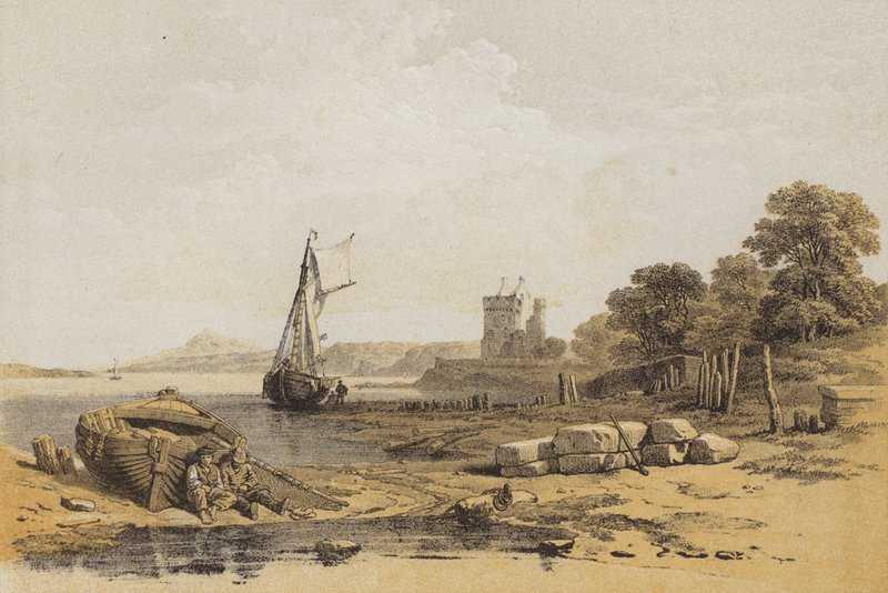 Barnbougle Castle von after C. Stanfield