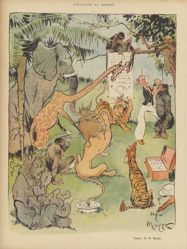 Illustration für Le Rire von after Henri Meyer