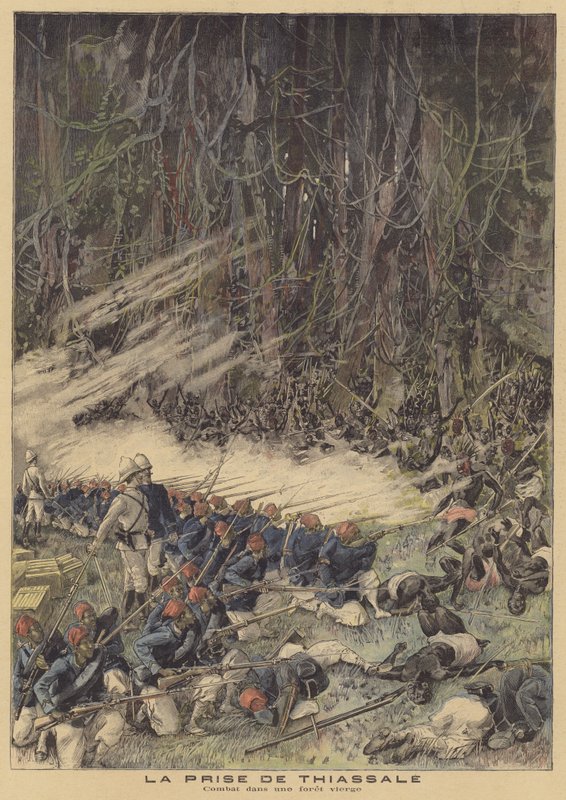 Die Eroberung von Thiassale von after Henri Meyer