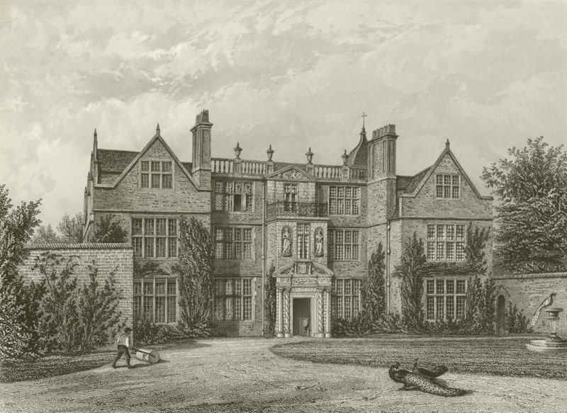 Castle Bromwich Hall von Henry after Warren