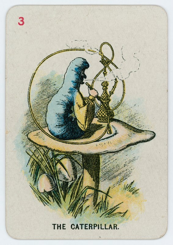 Die Raupe von after John Tenniel