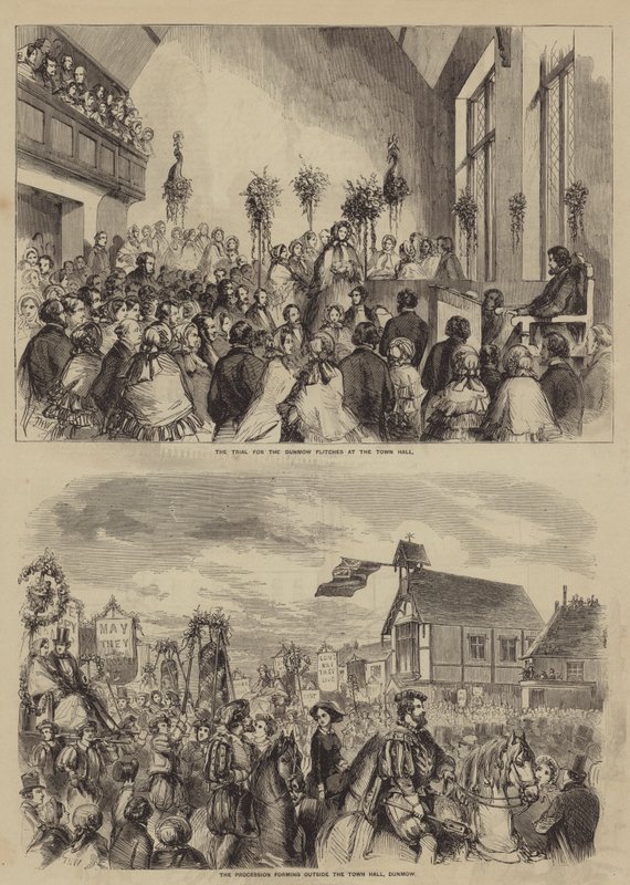 Die Dunmow-Flitches von after Thomas Harrington Wilson