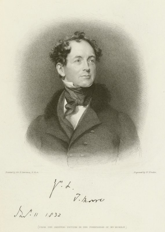 Thomas Moore von after Thomas Lawrence