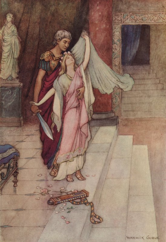 Geoffrey Chaucer, Die Geschichte des Arztes von after Warwick Goble